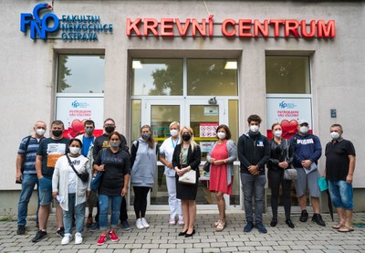 Zaměstnanci porubské radnice darovali krev