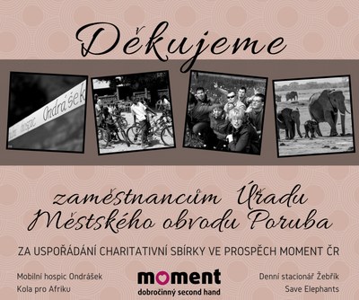 Zaměstnanci úřadu pomohli dobré věci