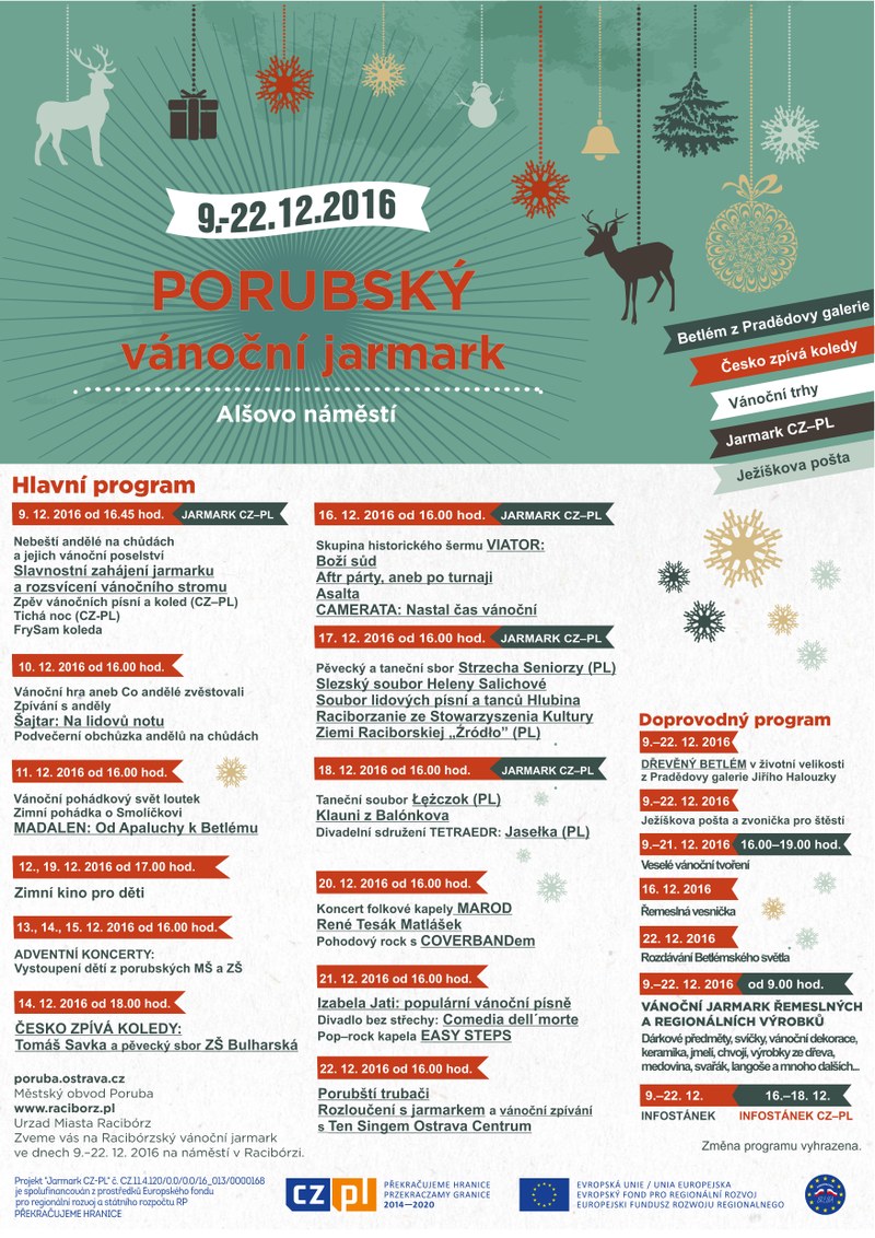 Poruba má vlastní betlém, poprvé ho uvidí návštěvníci jarmarku