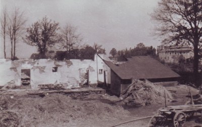 Zničený grunt na Záhumenní ulici. Foto: archiv ÚMOb Poruba