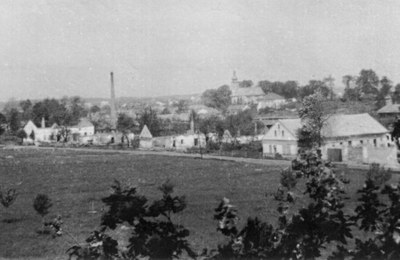 Zničené usedlosti na Záhumenní ulici. Foto: archiv ÚMOb Poruba
