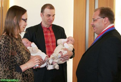 21.4.2008 – Radnice přivítala první miminka letošního roku