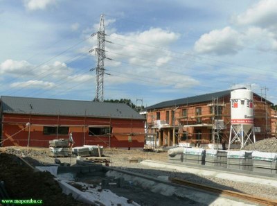 8.8.2008 – Stavba Domu s pečovatelskou službou pokračuje 