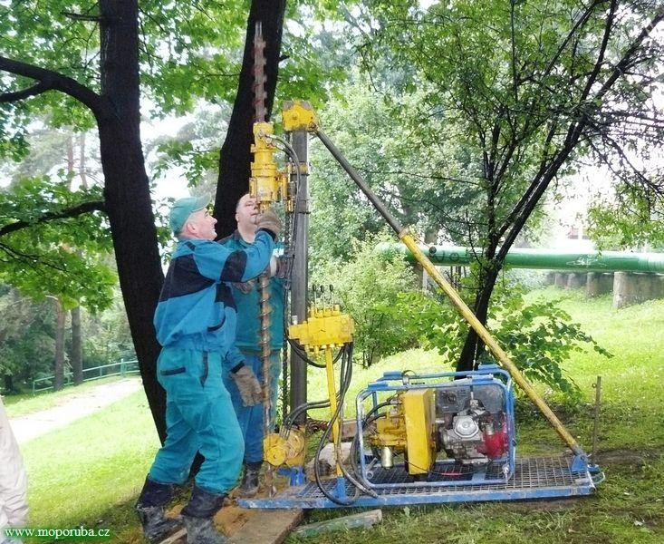 22.7.2009 – První část průzkumných vrtů tajné chodby skončila 