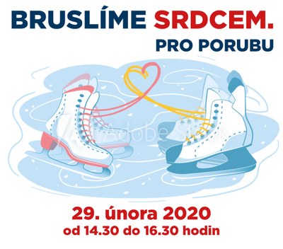Veřejné bruslení s charitativním nádechem