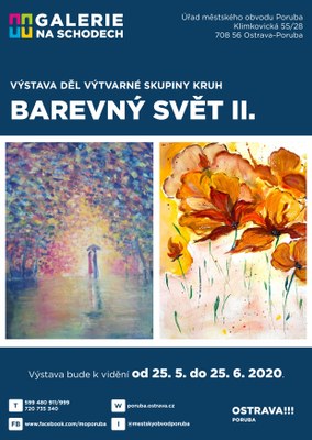 Barevný svět v Galerii na schodech