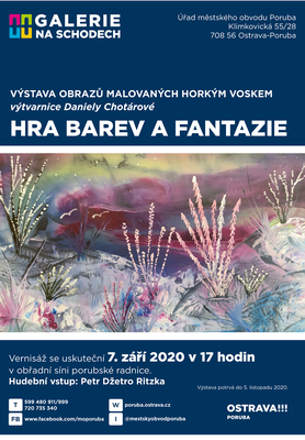 Hra barev a fantazie v radniční galerii
