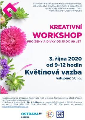 Kreativní workshop v centru volného času