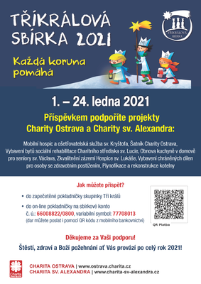 Tříkrálová koleda bude jen virtuální