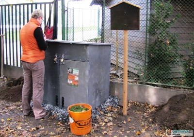 V Porubě přibyl další komunitní kompostér