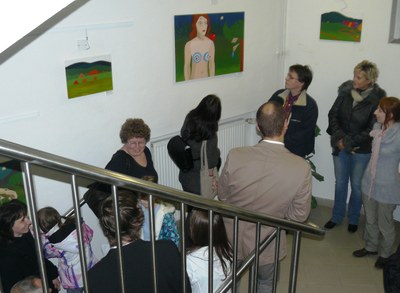 Prostory radnice ozdobila díla mladé autorky