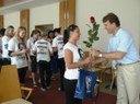 Starosta přijal na radnici mistryně České republiky v házené