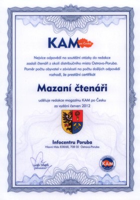 Infocentrum Poruba obdrželo prestižní ocenění