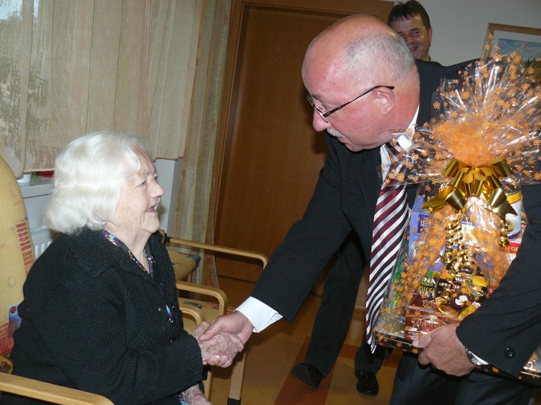 Obyvatelka Poruby Anna Swakoňová oslavila 101 let