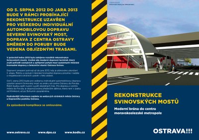 Rekonstrukce Svinovských mostů vstupuje do druhé etapy
