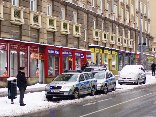 Nález dělostřelecké munice na Hlavní třídě