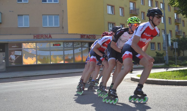 Hlavní třída patřila světovým i amatérským bruslařům