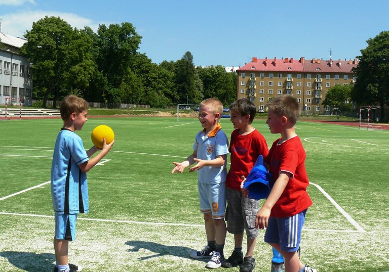 Školní hřiště slouží i veřejnosti
