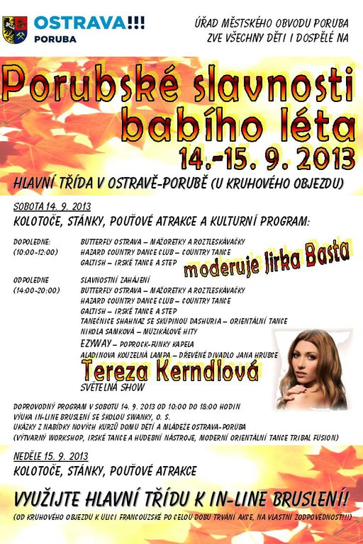 Poruba oslaví babí léto