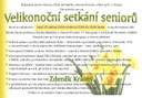 Velikonoční setkání seniorů je opět tady