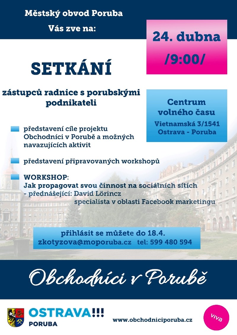 Workshopy pomůžou malým obchodníkům