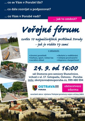 Pojmenujte nejpalčivější problémy Poruby