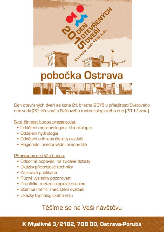 Den otevřených dveří v hydrometeorologickém ústavu