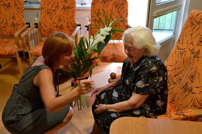 Nejstarší Porubanka oslavila 104 let