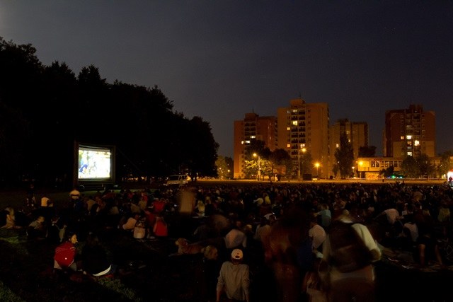O letní kino byl obrovský zájem