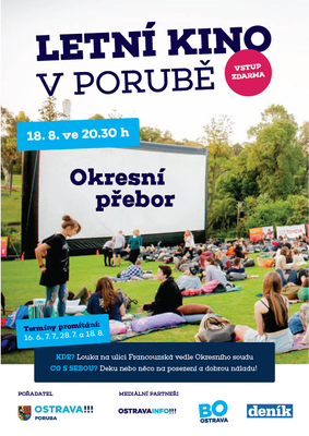 Poslední letní promítání představí českou komedii Okresní přebor