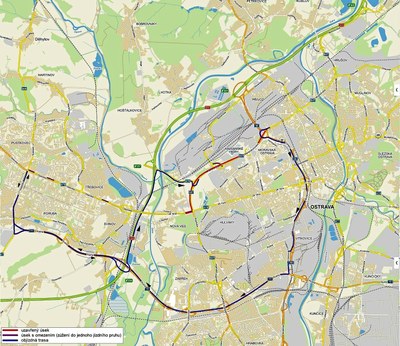 Provoz na Opavské ulici bude omezen