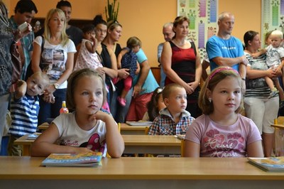 Do základních škol, které zřizuje městský obvod, nastoupilo letos 719 prvňáčků. Foto: Martin Otipka