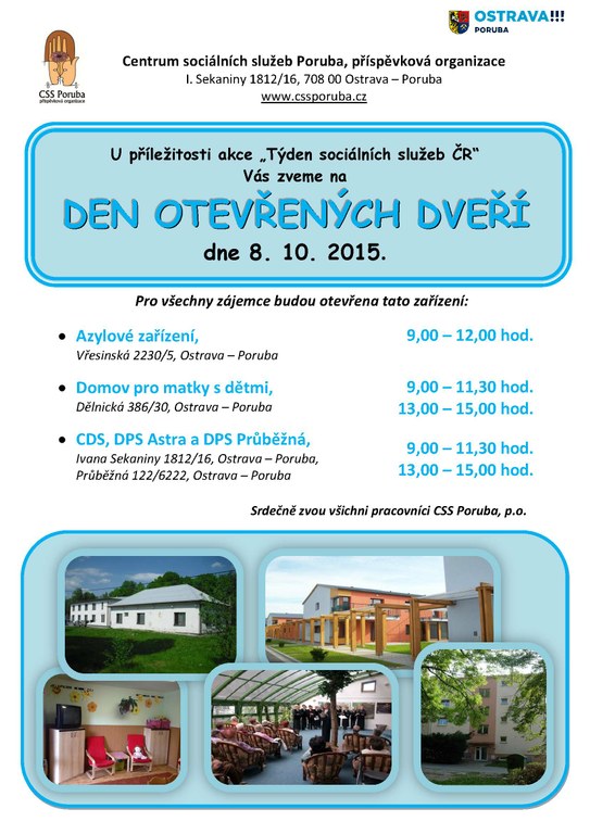 Centrum sociálních služeb se po roce opět otevře veřejnosti