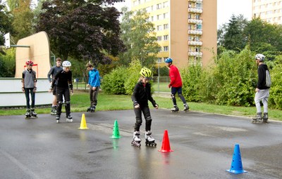 Vyjížďka na in-line buslích