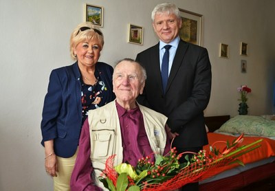 Nejstarší Poruban oslavil 102. narozeniny