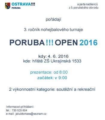 Přihlaste se do nohejbalového turnaje