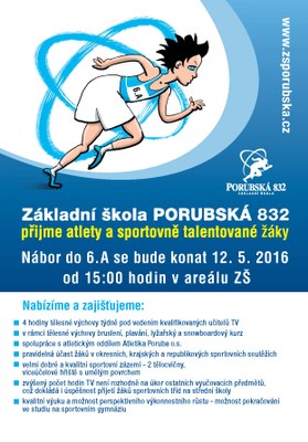 Výběr žáků do sportovních tříd