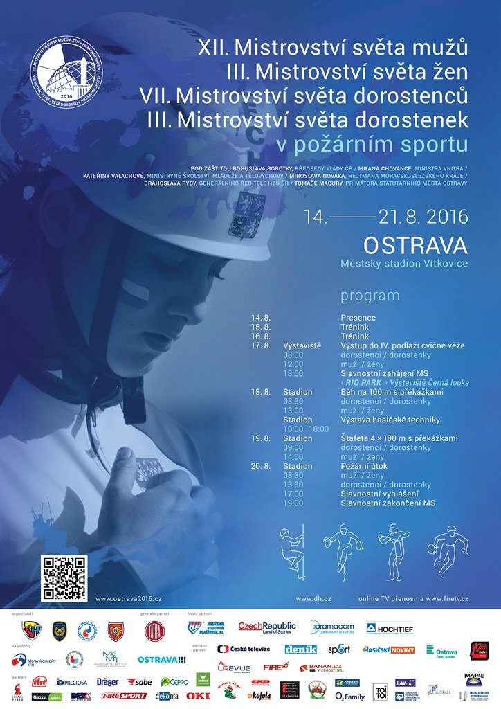 V Ostravě se uskuteční MS v požárním sportu