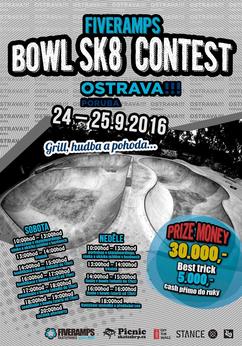 Porubský skatepark ožije závody