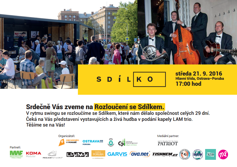 Rozloučení se Sdílkem v rytmu swingu