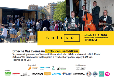 Rozloučení se Sdílkem v rytmu swingu