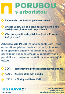 Jak se Poruba stará o stromy? Přijďte se podívat