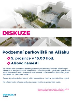 Bude se na Alšově náměstí parkovat v podzemí?