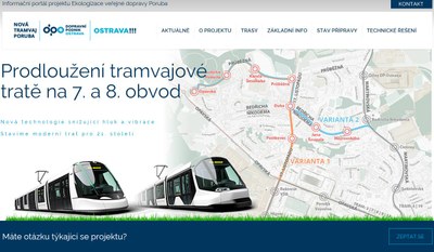Nová tramvajová trať: ptejte se na webu i facebooku