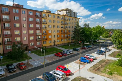 Nálepkova ulice po rekonstrukci. Foto: Jiří Birke