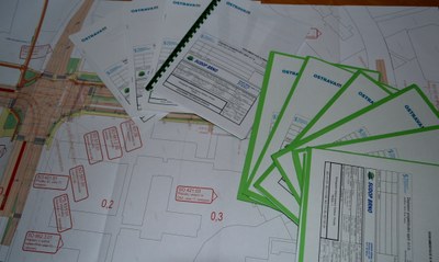 Můžete nahlédnout do projektové dokumentace k tramvajové trati