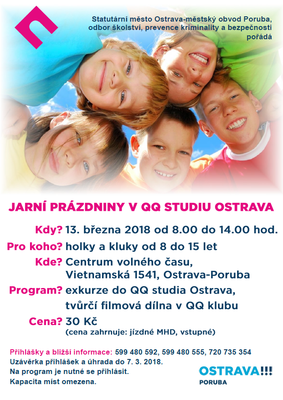 O jarních prázdninách do QQ studia