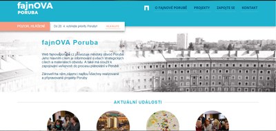 Nový web informuje o důležitých projektech Poruby