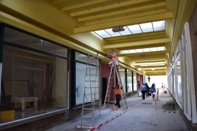 Pasáž i předprostor Dukly prochází výraznou proměnou