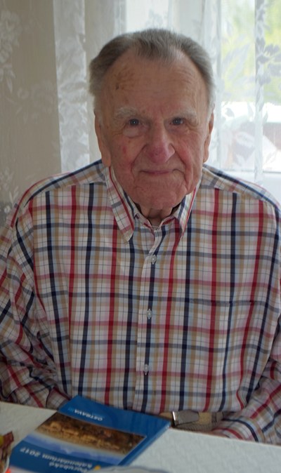 Josef Ernest oslavil v neděli 104. narozeniny. Foto: Jana Janošcová